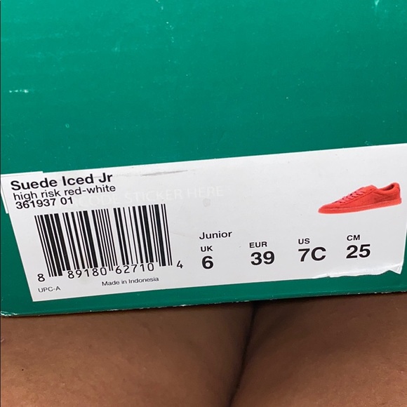 suede iced jr pumas sneakers - Picture 5 of 5